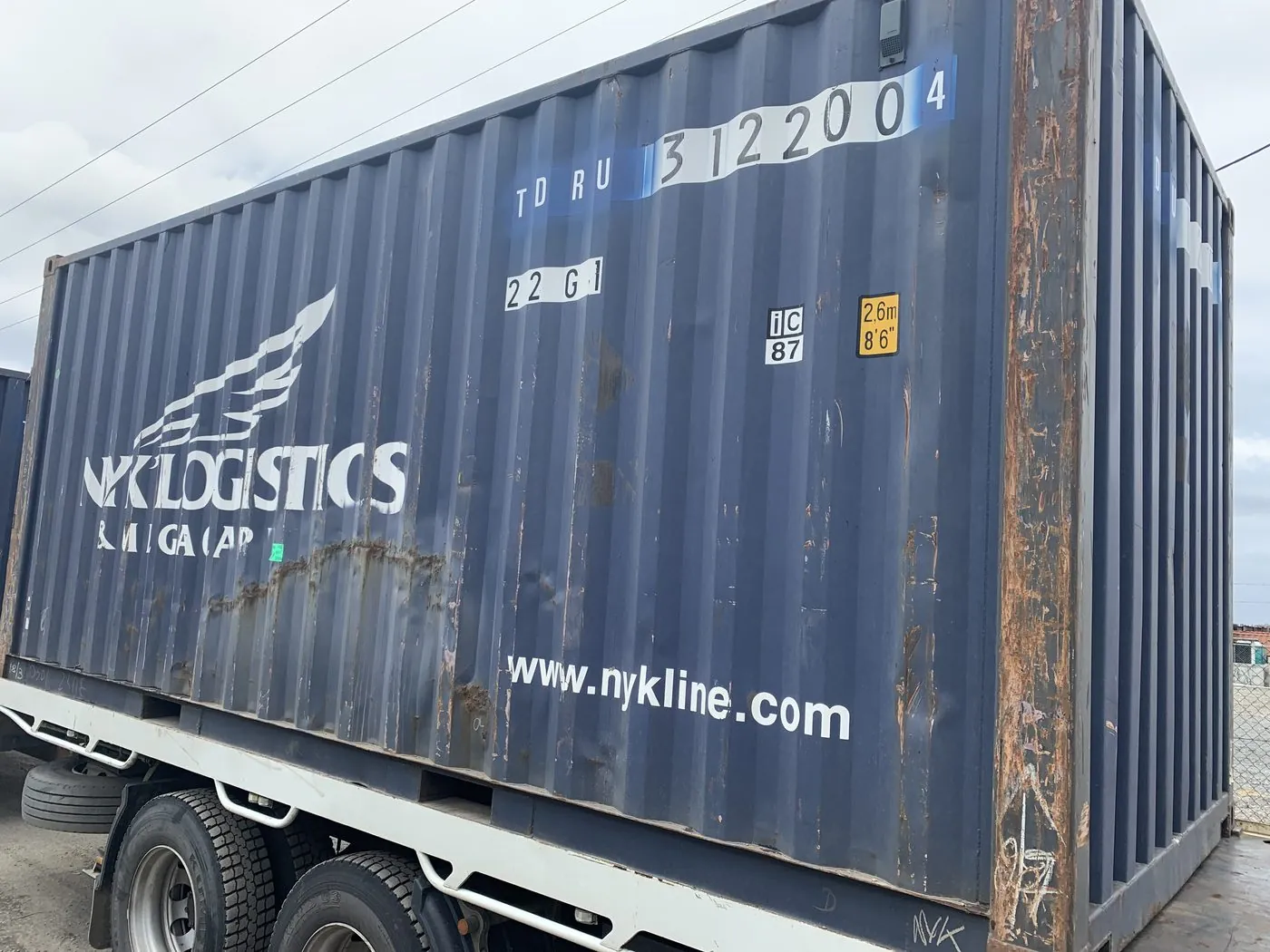 Moving a shipping container you already own