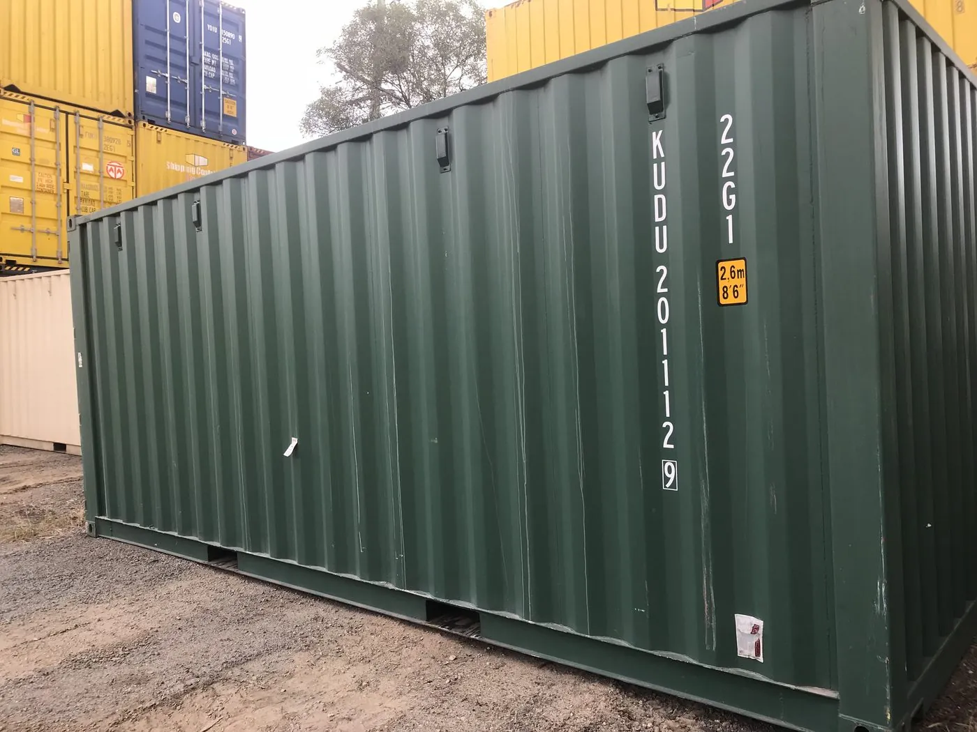Using a container for storage
